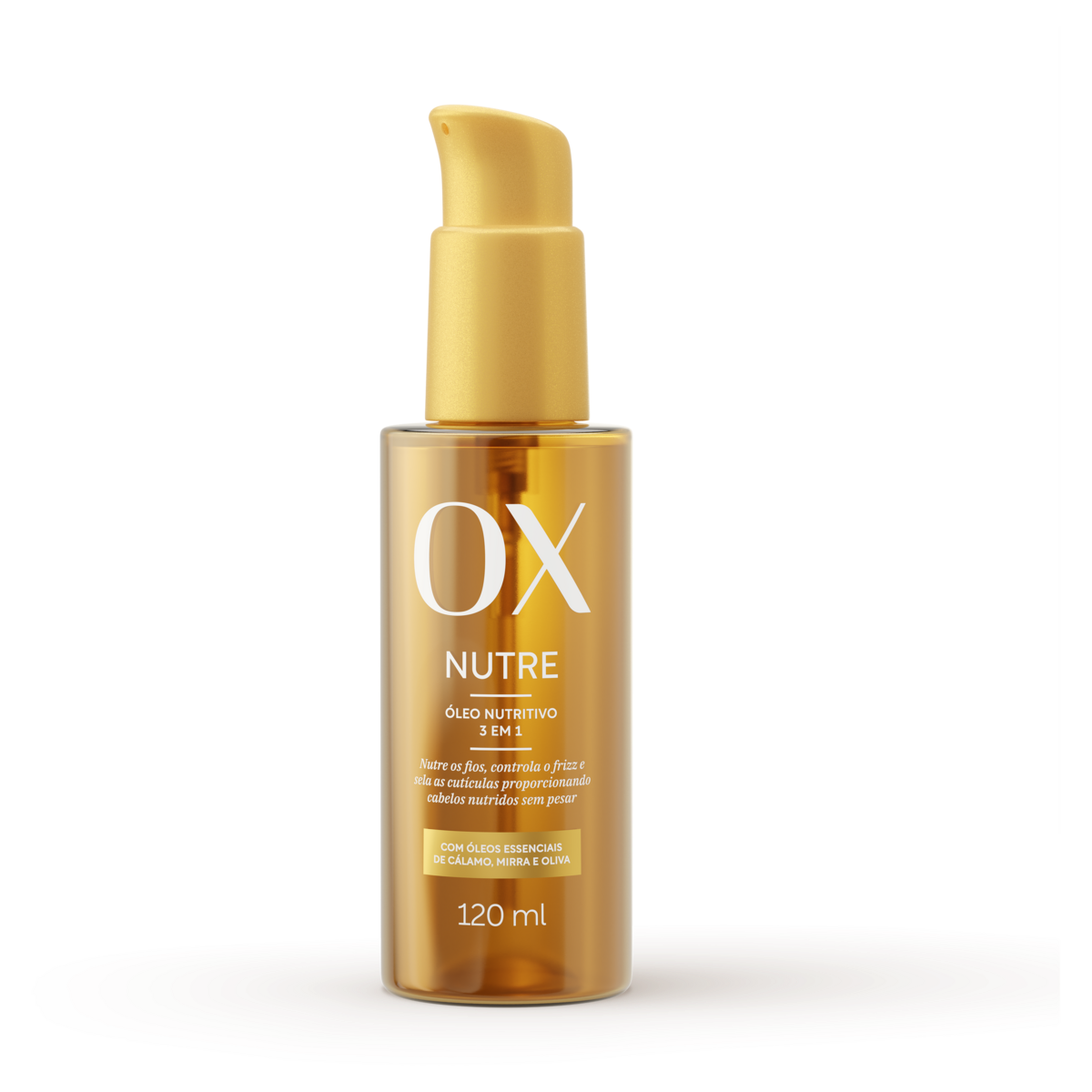 Óleo OX Nutre Frasco 120ml Pump