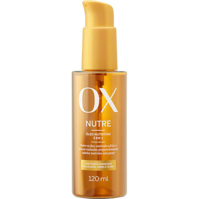 Óleo OX Nutre Frasco 120ml Pump