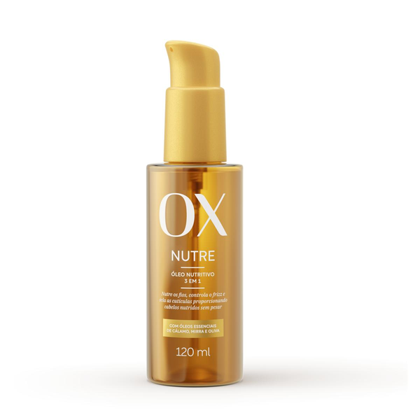 Óleo OX Nutre Frasco 120ml Pump