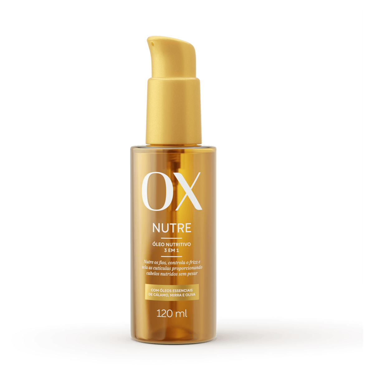 Óleo OX Nutre Frasco 120ml Pump