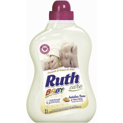 Amaciante para Roupas Ruth Baby Care branco 1L