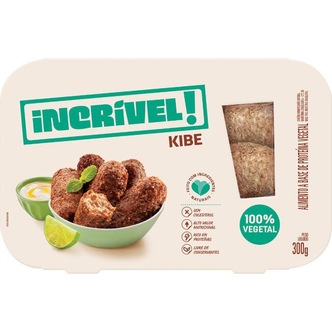 Kibe Vegetal Incrível Congelado 300g