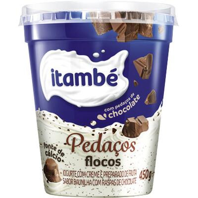 Iogurte com Pedaços Itambé Flocos 450g