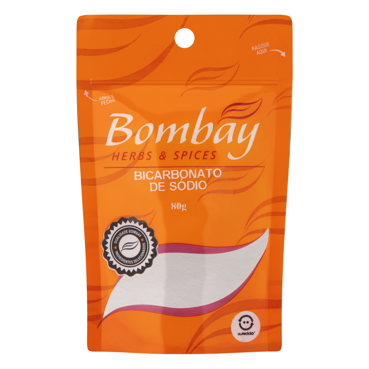 Bicarbonato De Sódio Bombay Pouch 80g