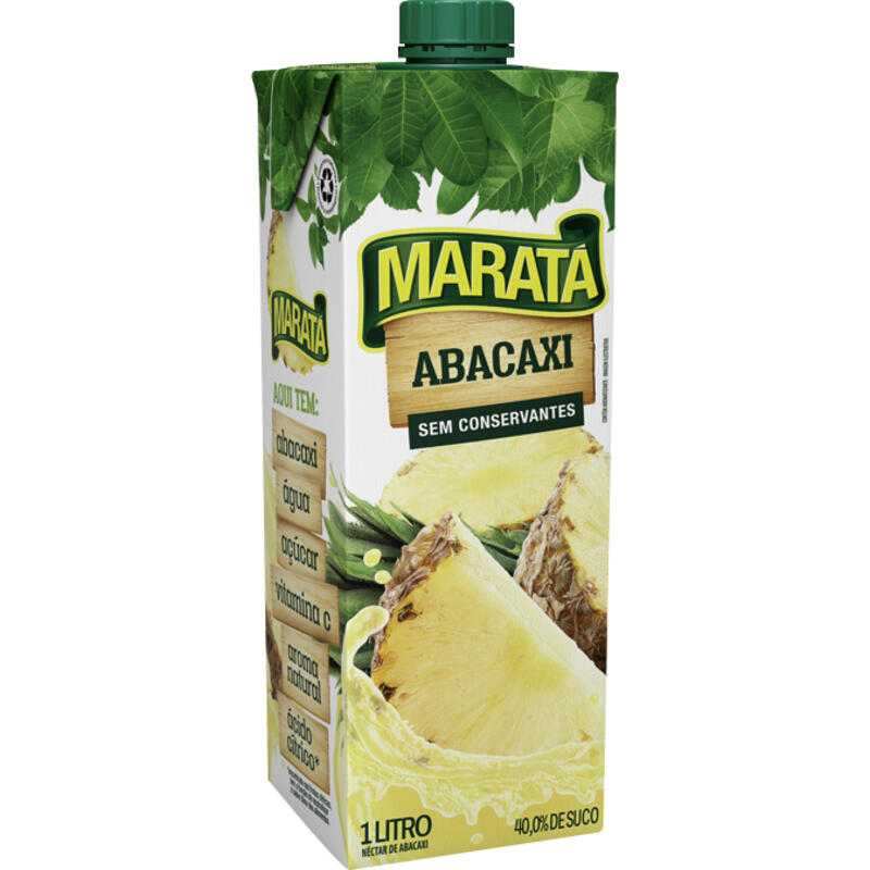 Suco Néctar Maratá Abacaxi 1L