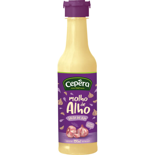 Molho de Alho Cepêra 150ml