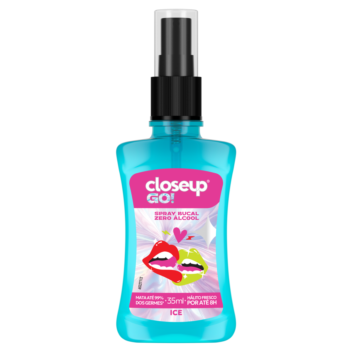 Enxaguante Bucal CLOSE UP Go! Ice Zero Álcool 35ml