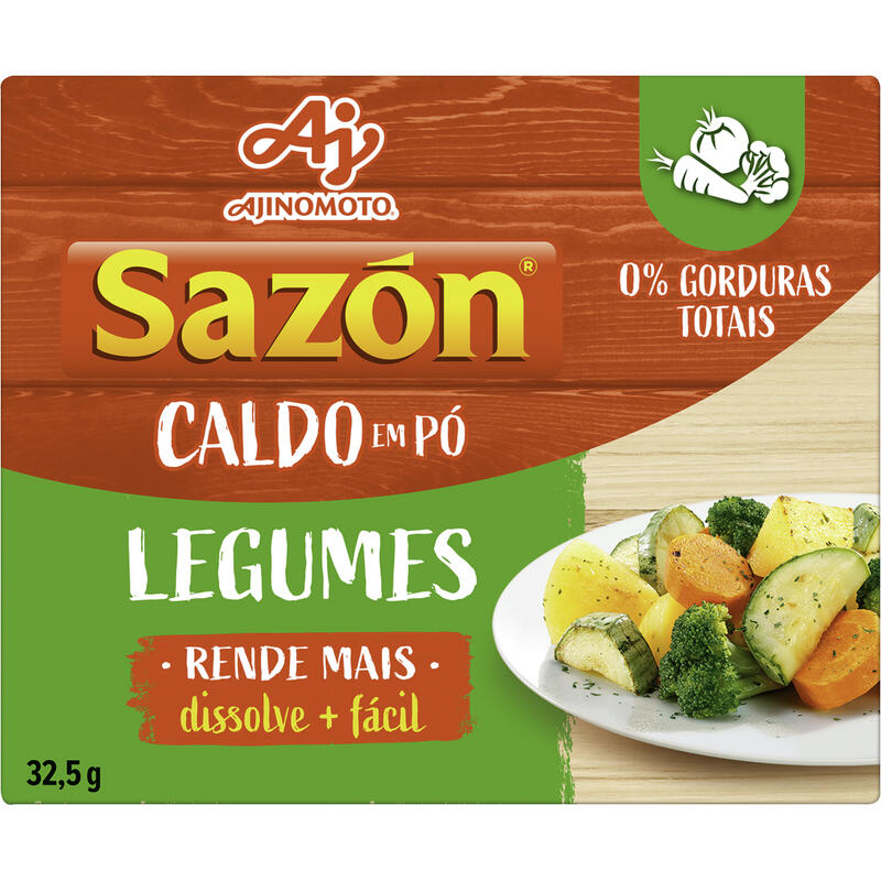 Caldo em Pó SAZON de Legumes 32.5g