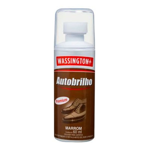 Líquido para Calçados Wassington 60ml - Marrom
