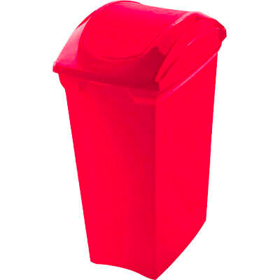 Lixeira Basculante Sanremo 15L Vermelha Ref.SR625 un