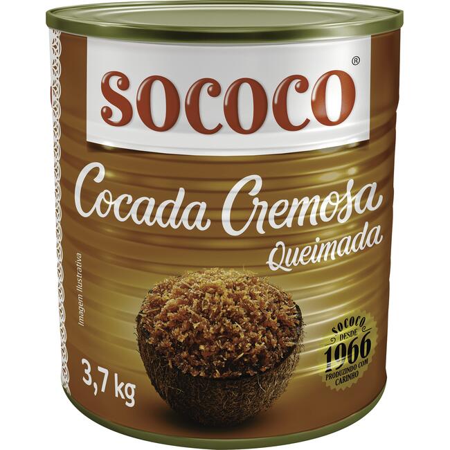 Doce de Coco Sococo Cocada Queimada 3,7kg
