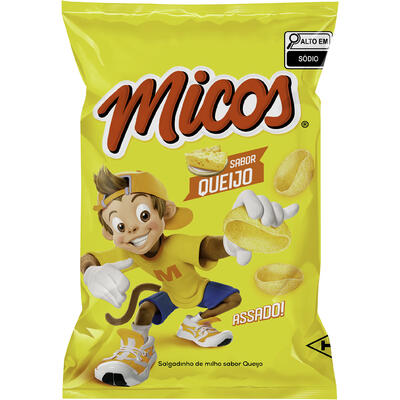 Salgadinho Micos Kids Queijo 30g