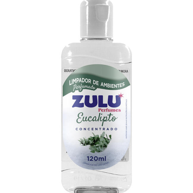 Limpador Perfumado Concentrado Zulu Eucalipto 120ml