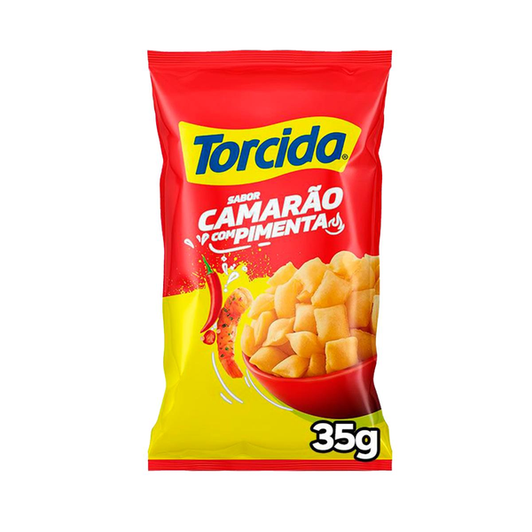 Salgadinho TORCIDA Camarão com Pimenta 35g