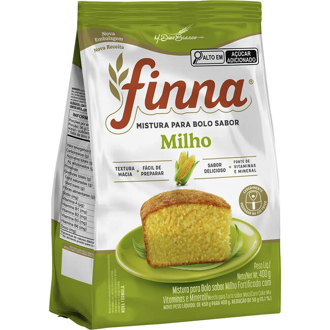 Mistura para Bolo Finna Milho 400g