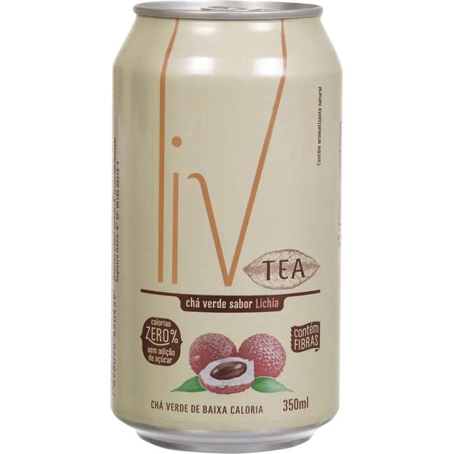 Chá Verde Liv Fibras Lichia 350ml