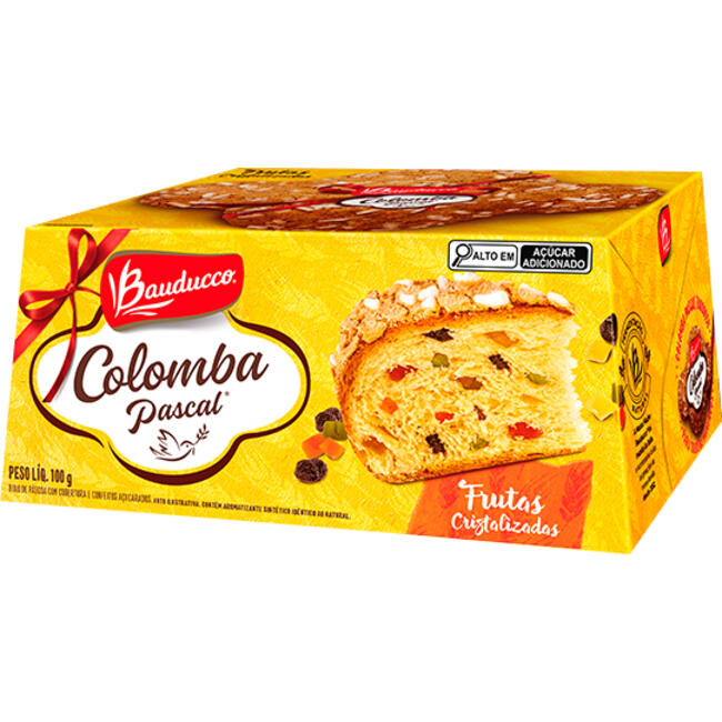 Mini Colomba Bauducco Frutas 100g