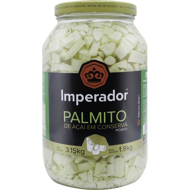Palmito de Açaí Imperador Picado 1,8kg
