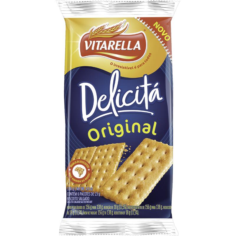 Biscoito Vitarella Delicitá Original 138g