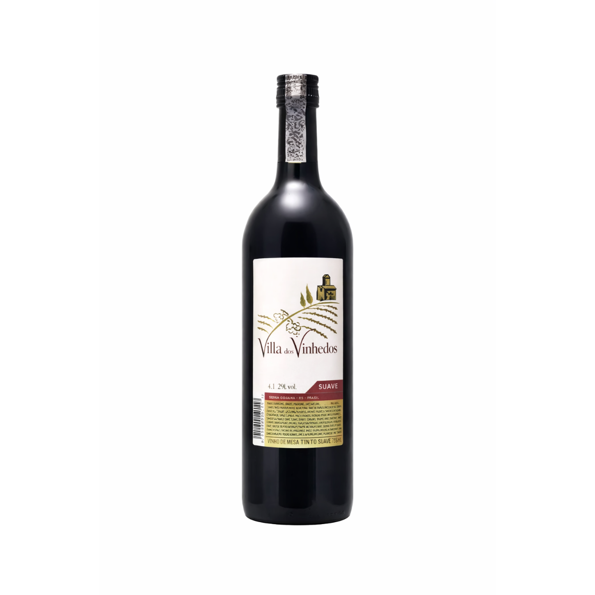 Vinho Tinto Suave Villa Dos Vinhedos 750ml