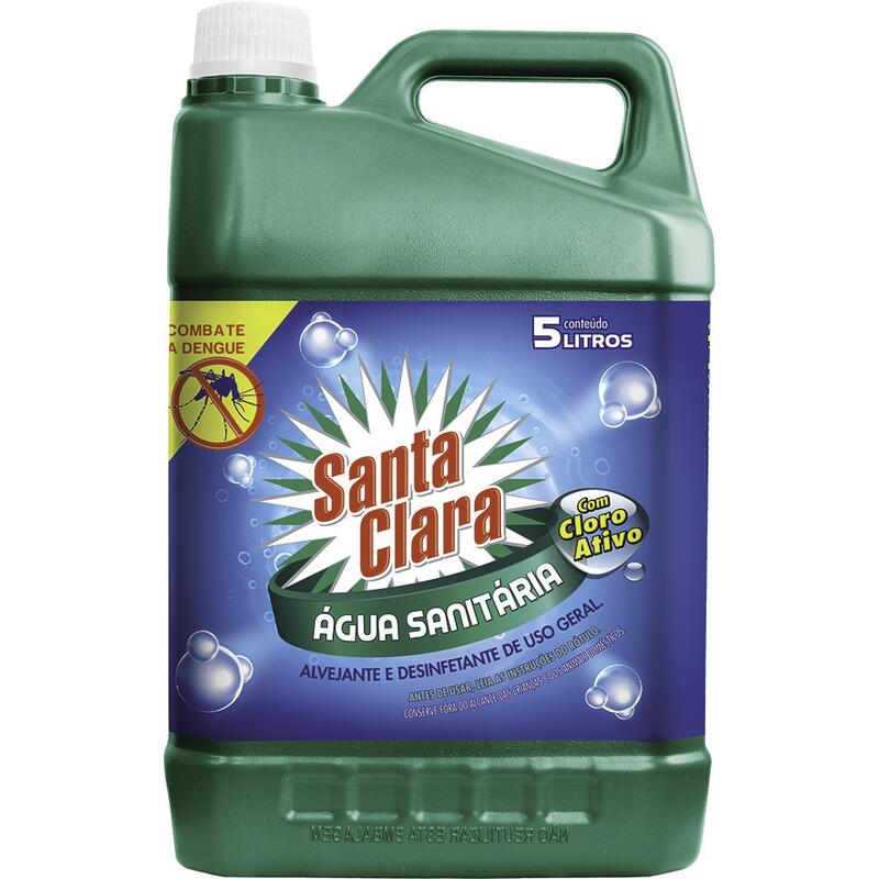 Água Sanitária Santa Clara 5L