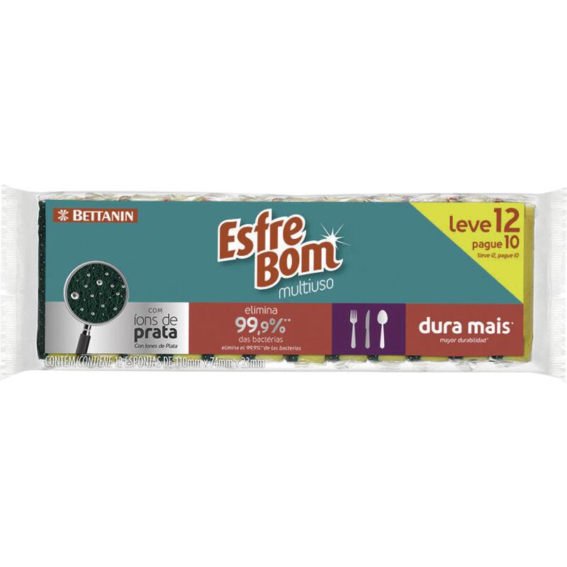 Esponja Multiuso Esfrebom 12 un