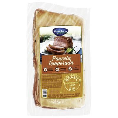 Panceta Suína Pamplona Resf Temp Preço por quilo na peça