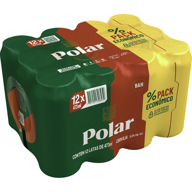 Cerveja Polar Export 12x473ml
