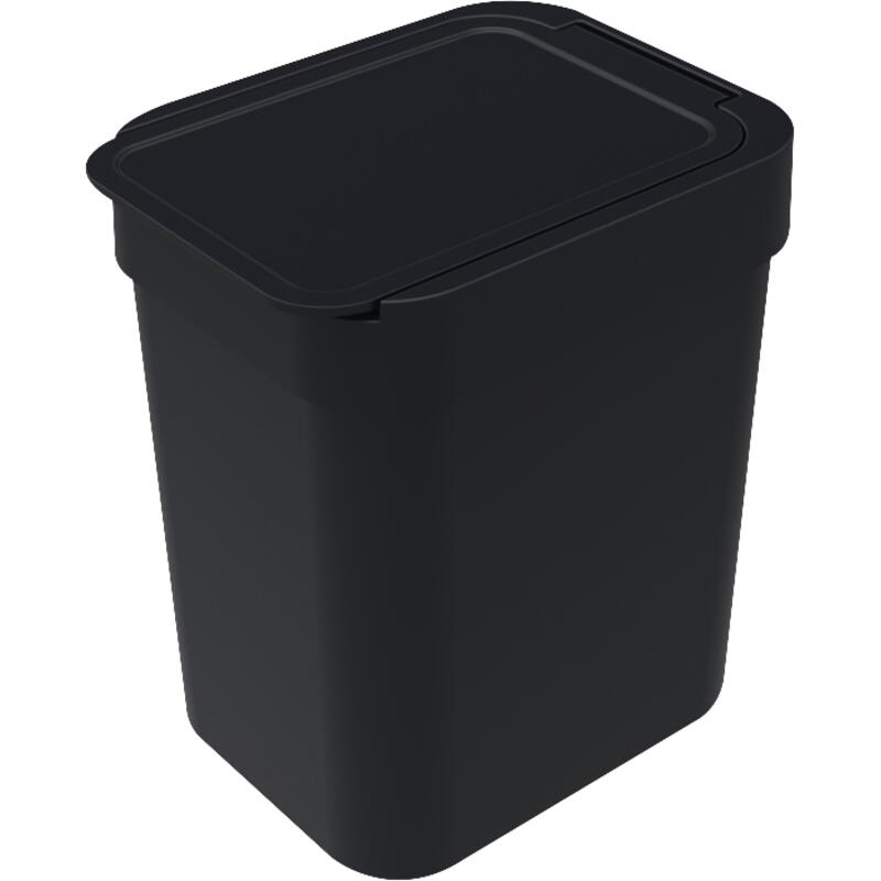 Lixeira Soprano Preta - 2,5L un