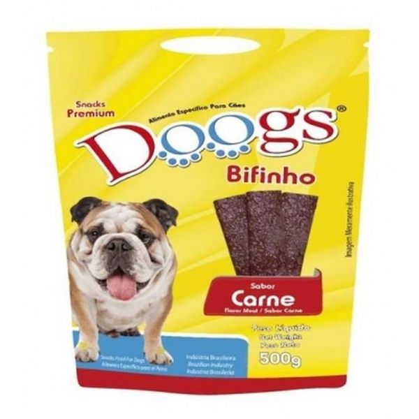 Bifinho Doogs Carne 500G