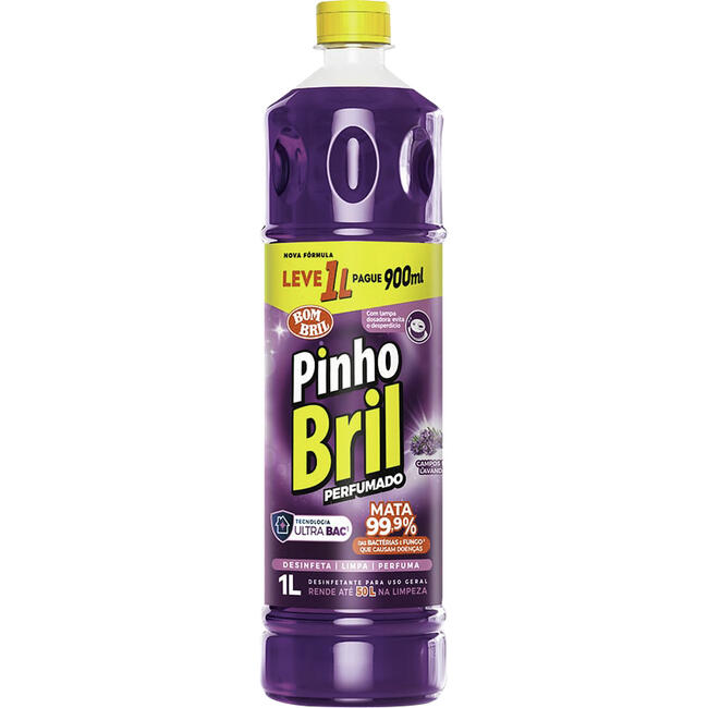 Desinfetante Pinho Bril Lavanda LV 1L PG 900ml