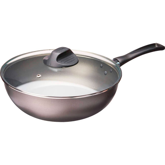 Panela Wok Brinox 24 Garlic Grafite un