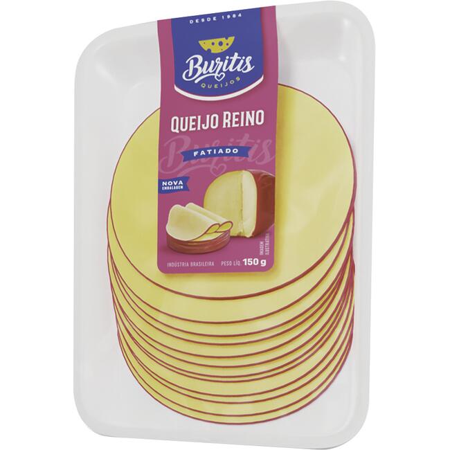 Queijo Reino Buritis Fatiado 150g