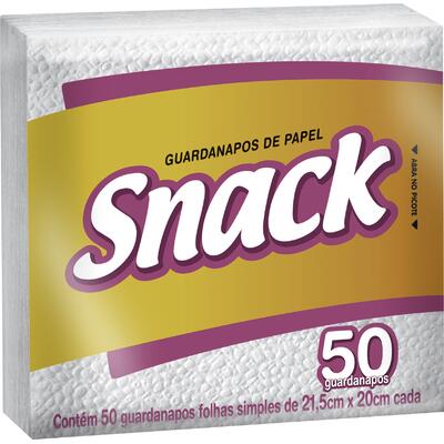 Guardanapo de Papel Snack 21,5x20cm 50 un