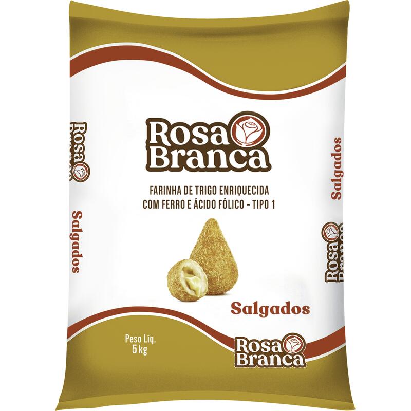 Farinha de Trigo Rosa Branca Salgados 5kg