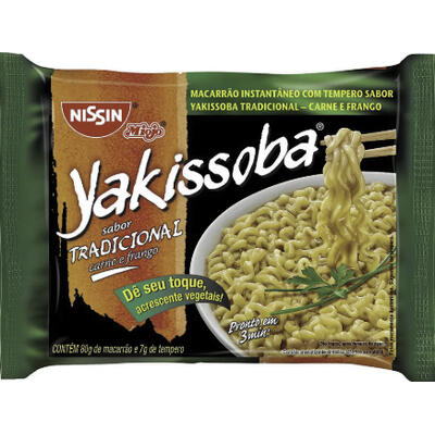Macarrão Instantâneo Nissin Yakissoba Oriental 87g