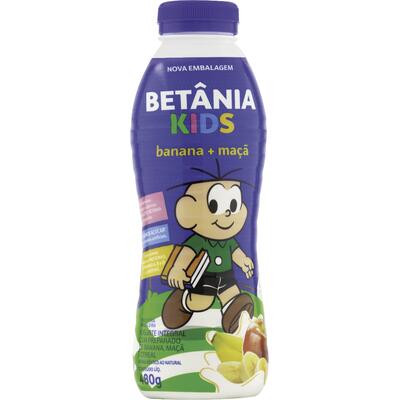 Iogurte Betânia Kids Banana e maçã 480g