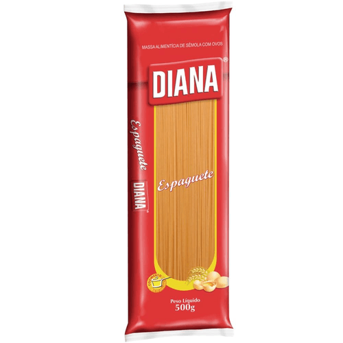 Massa com Ovos DIANA Espaguete 500g