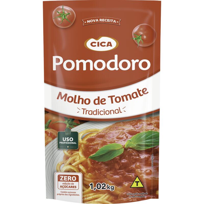 Molho de Tomate Pomodoro Tradicional 1,02kg
