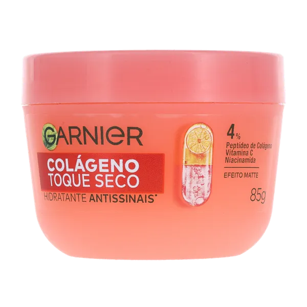 Creme Facial Garnier 85g - Colágeno - Toque Seco