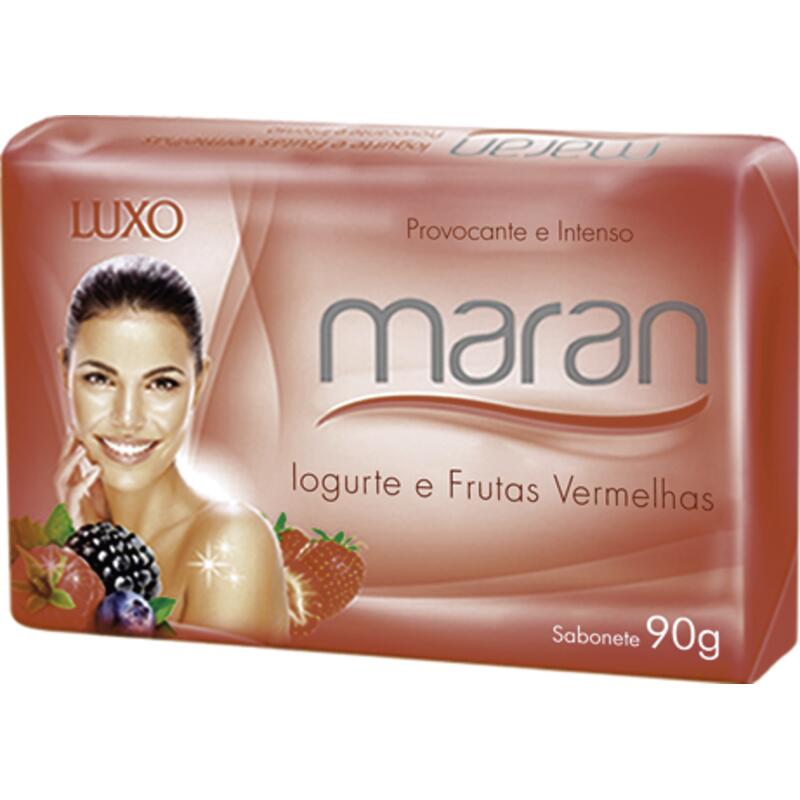 Sabonete Maran Luxo Iogurte e Frutas Vermelhas 90g