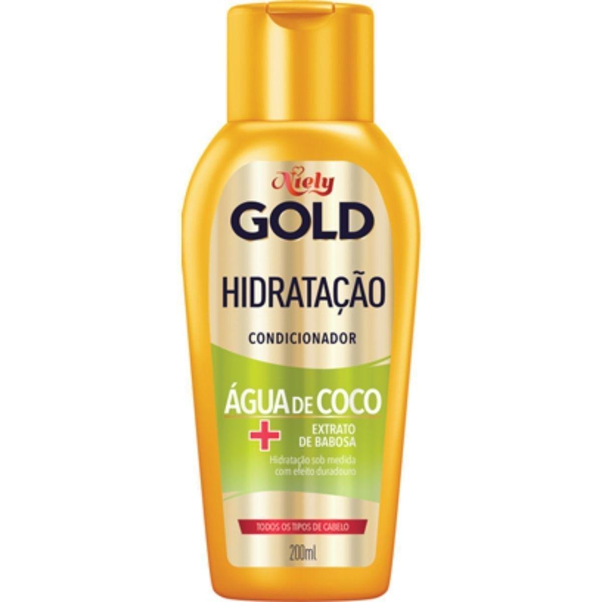 Condicionador Hidratação Água De Coco NIELY GOLD 200ml