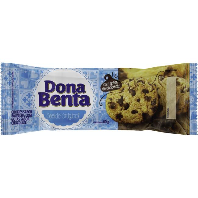 Biscoito Cookies Dona Benta Original 60g