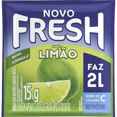 Refresco em Pó Fresh Limão 15g