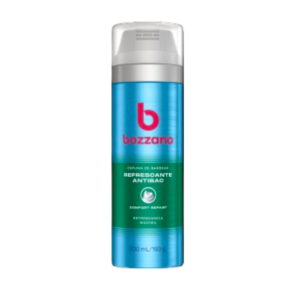 Espuma para Barbear Bozzano 190g - Refrescante