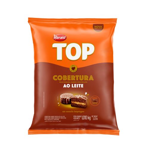 Cobertura de Chocolate em Gotas Harald Ao Leite 1,010kg