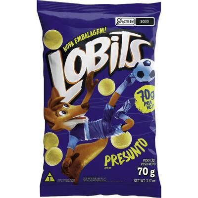 Salgadinho Lobits Presunto 70g