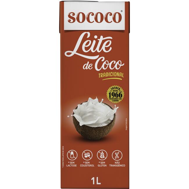 Leite de Coco Sococo 1L