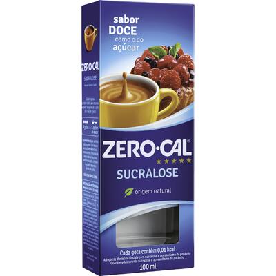 Adoçante Líquido Zero-Cal Sucralose 100ml