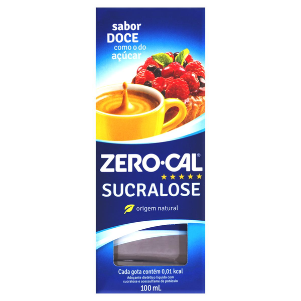 Adoçante Líquido Zero-Cal Sucralose 100ml